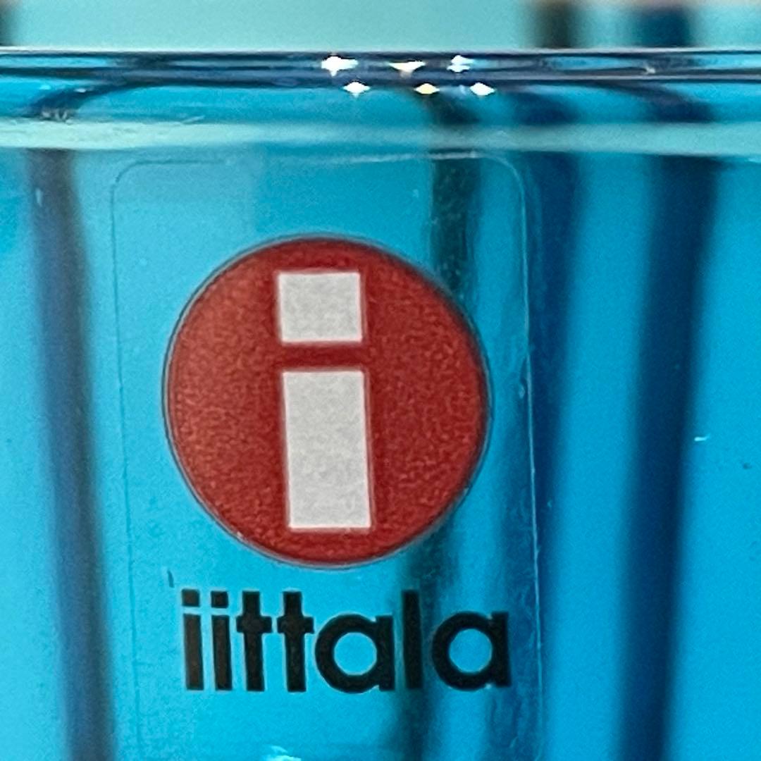 イッタラ　アルヴァ・アアルト　キャンドルホルダー　55㎜　ターコイズブルー