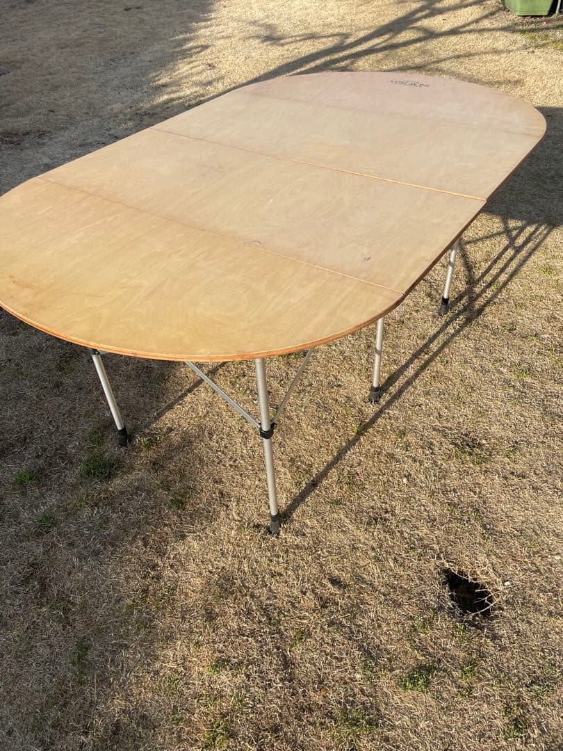 スノーピーク　フォールディングテーブル　楕円　オーバル