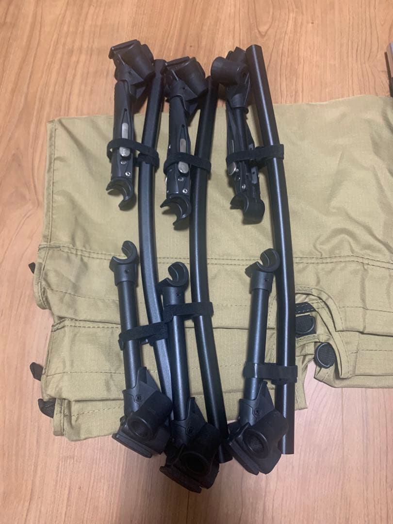 WAQ 2WAY キャンプ コット 静音 軽量 折りたたみベッド