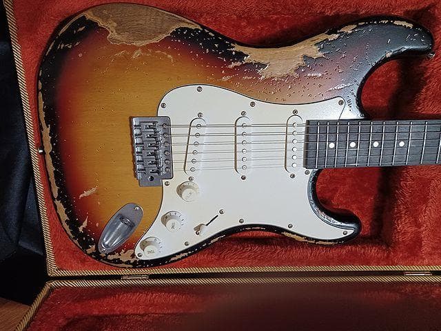 ★Custom HardRelic Sunburst Stratocaster★