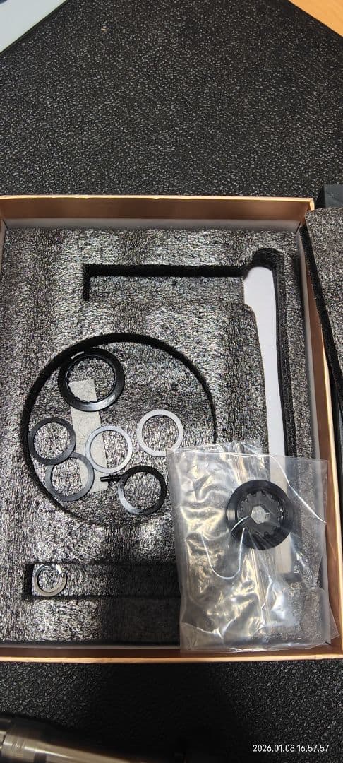 本日のみ大幅値引 elilee カーボンクランク　170mm 24mm チタン