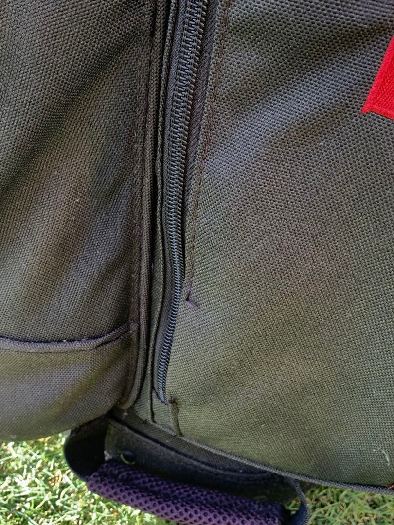 BRIEFING キャディバッグ 黒 カバー付きCR-2 ゴルフ