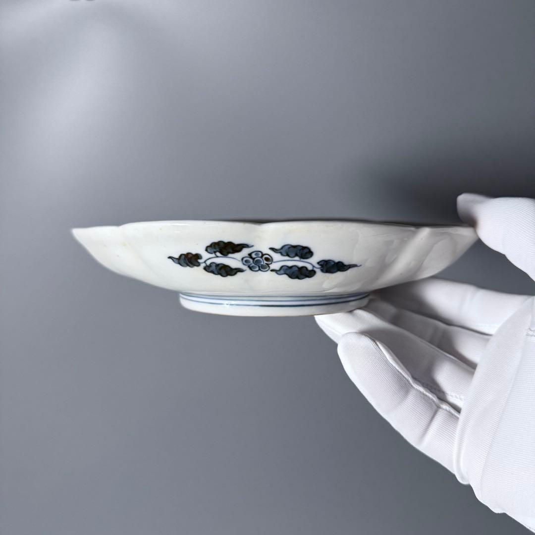 十二代　酒井田柿右衛門　錦　鳳凰丸文変形皿　最後の五客！　渦福　角福　器を楽しむ