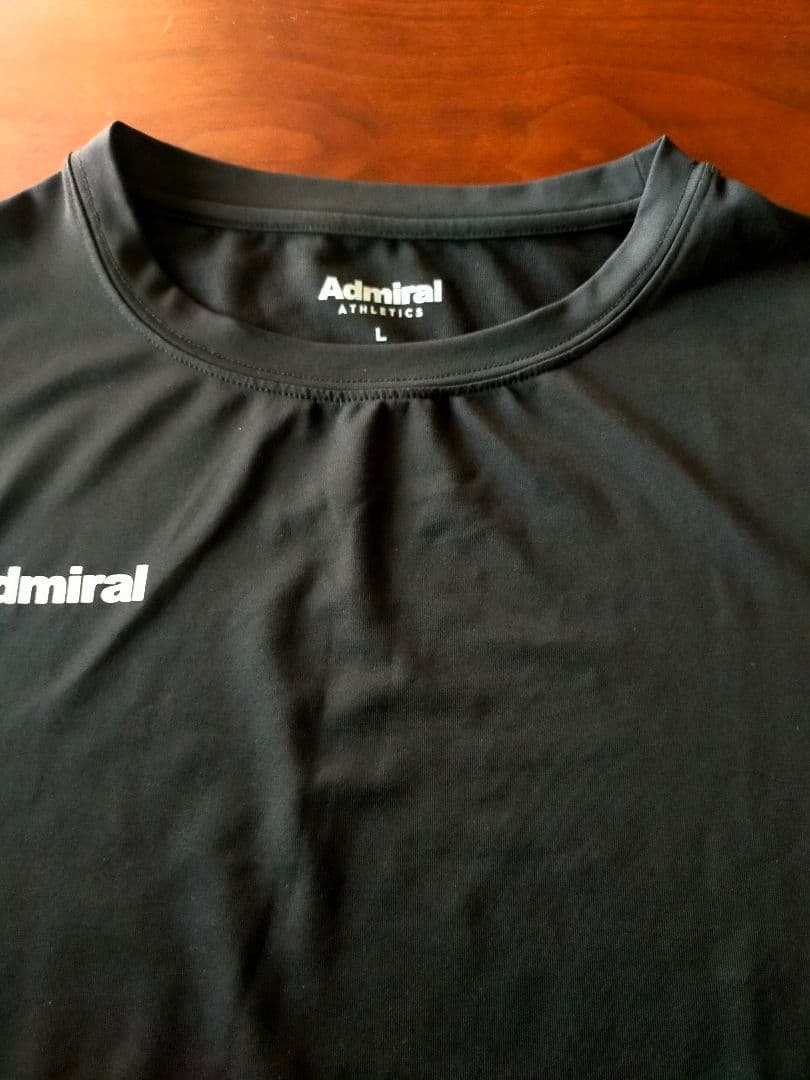 Admiral　アドミラル　ショートスリーブシャツ　ブラック　Ｌサイズ