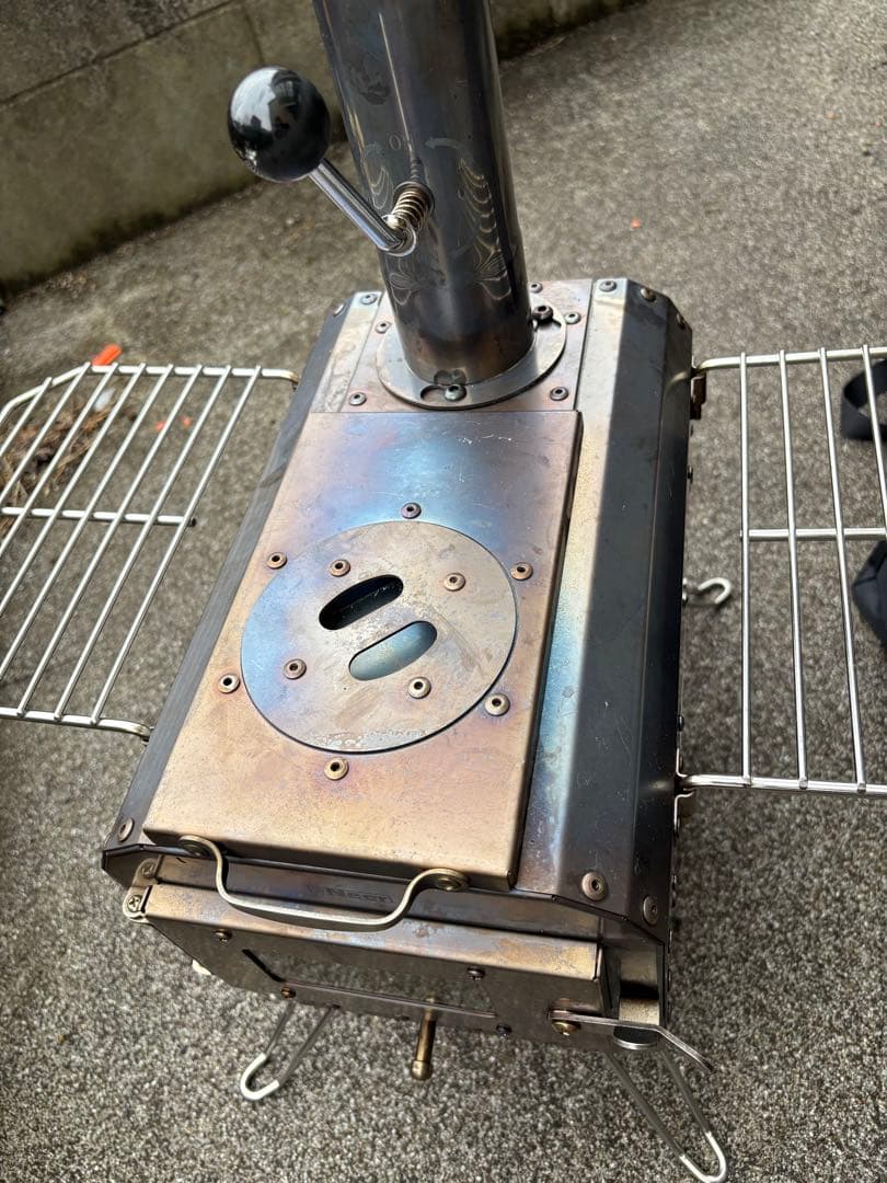 Neer 薪ストーブ ステンレス製 収納バッグ付き