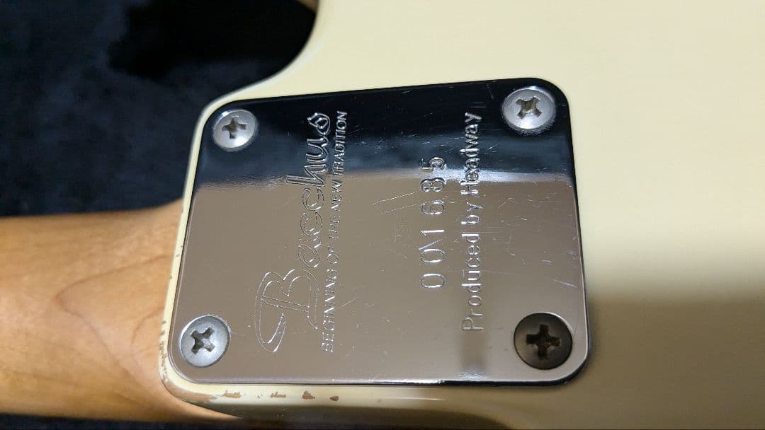 Bacchus　初期製造ストラトタイプ テキサススペシャル