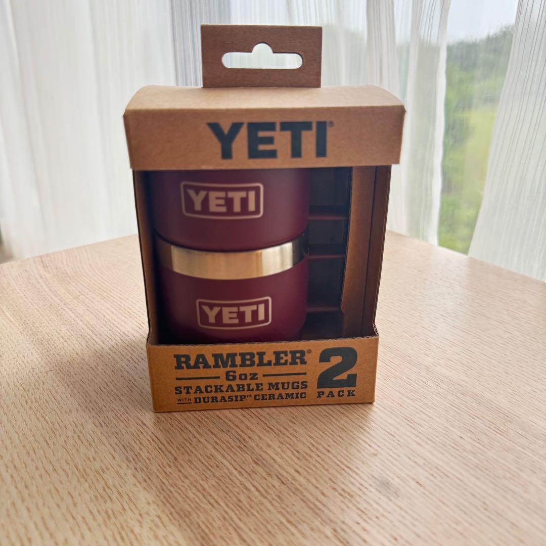 【M97様向け】値引きYETI ランブラー 6oz 100% 純正マグ2個セット