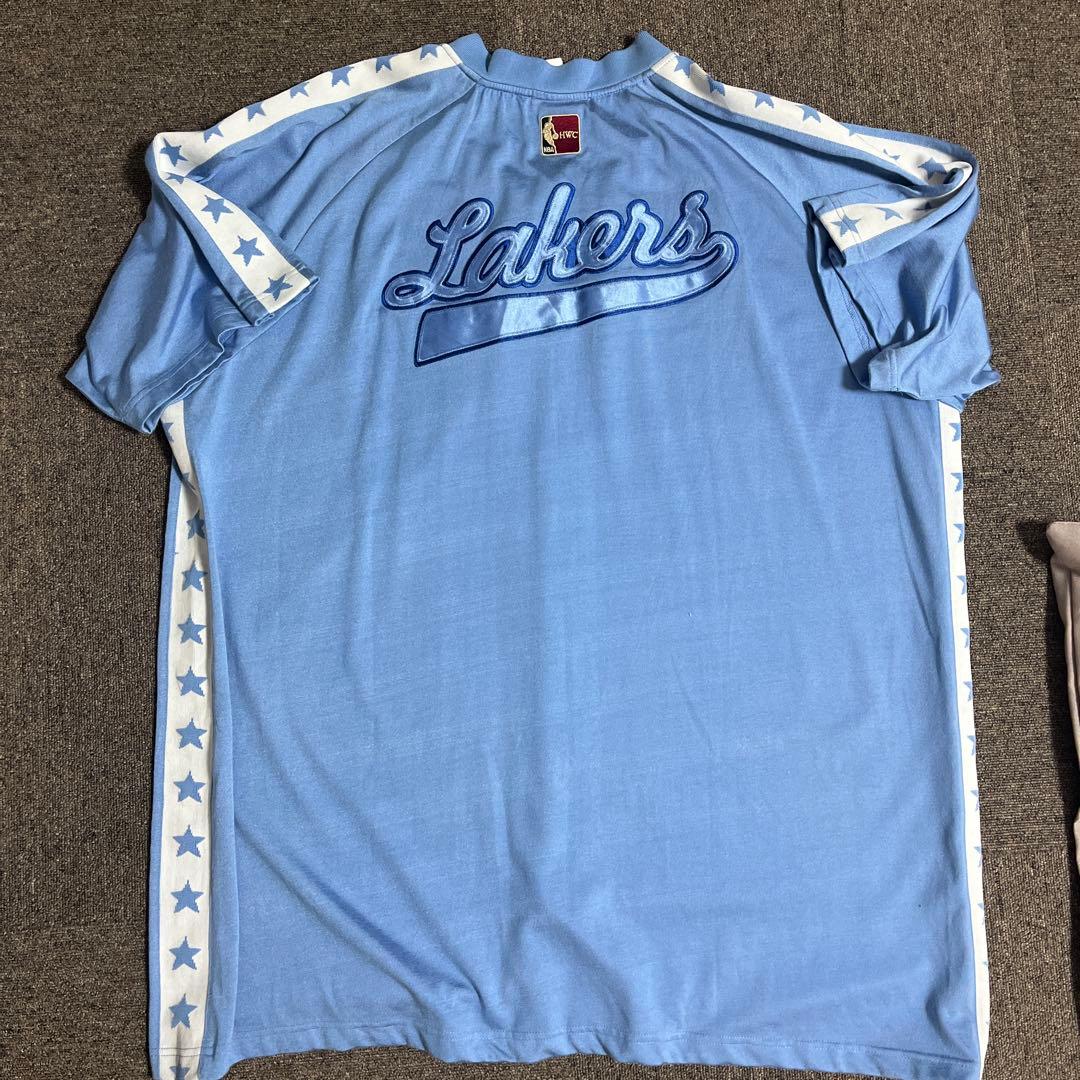 00s NBA Lakers レイカーズ シューティングシャツ bboy