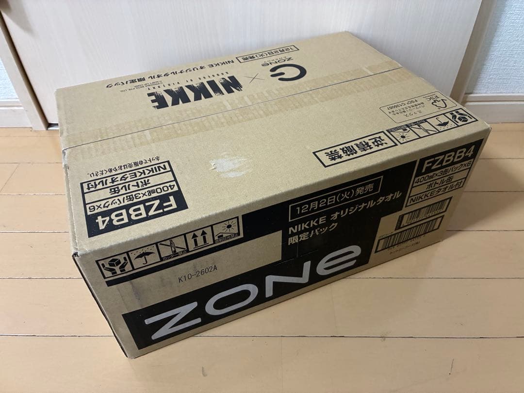 勝利の女神 NIKKE ZONE タオルセット 1BOX ポスター付