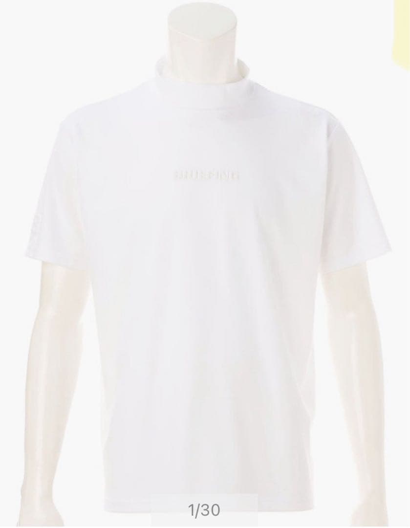 【未開封】2025モデル　ブリーフィング　モックネック3Dロゴ　白　Lサイズ