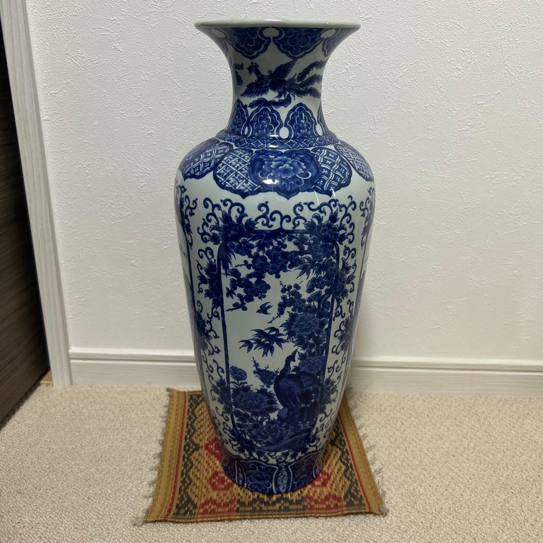 【週末値下げ】有田焼　壺　峰山作　未使用