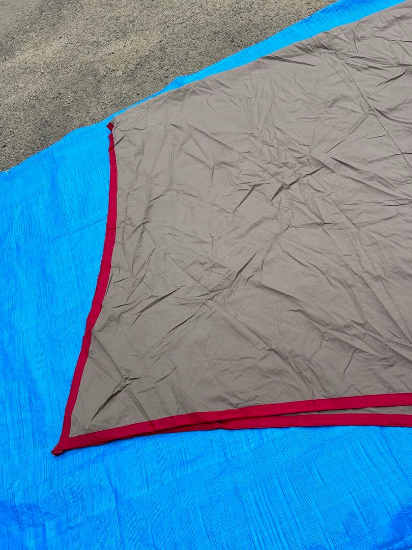 【美品】テンマクデザイン 焚き火タープコットンヘキサL