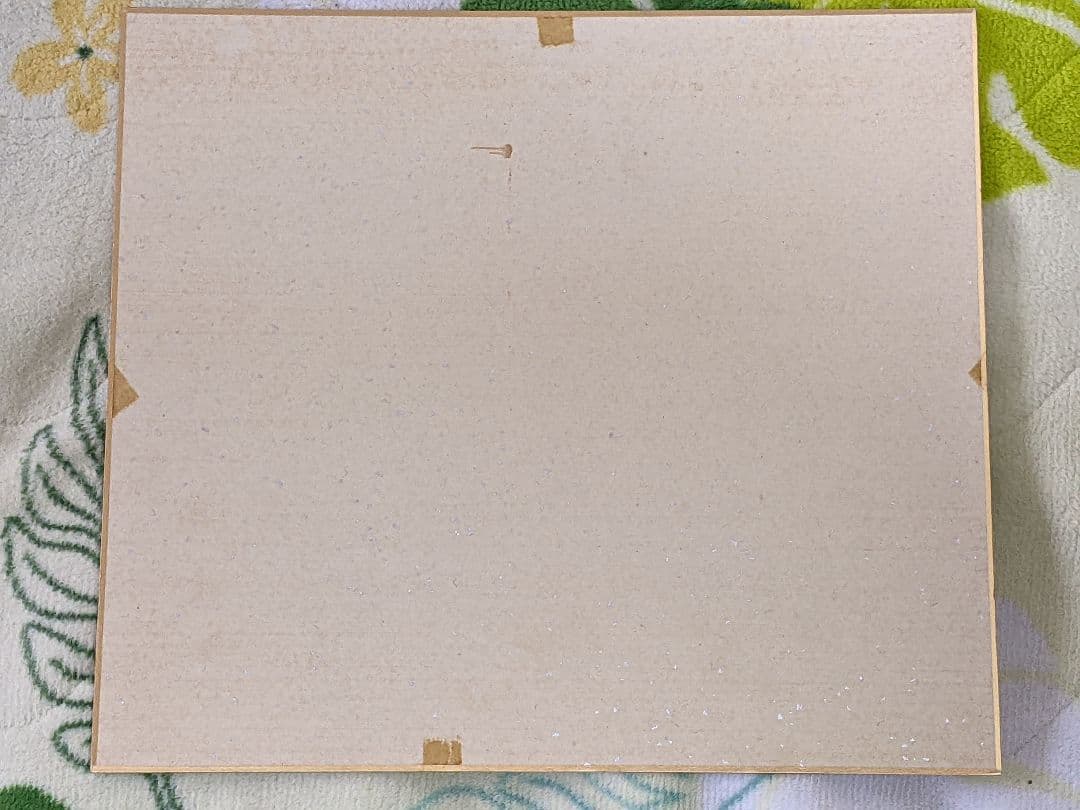 赤塚不二夫 直筆カラー色紙