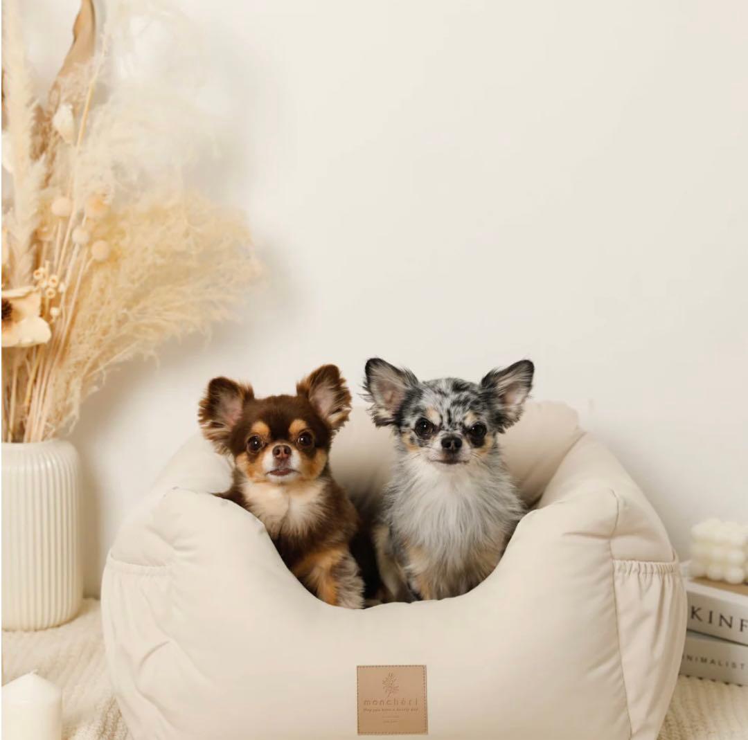 モンシェリ moncheri 撥水ふんわりドライブペットベッド！