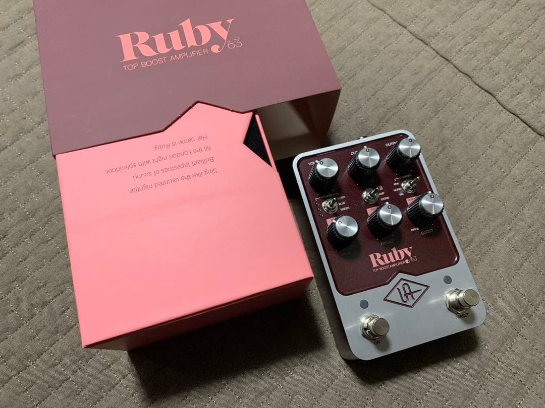 【美品】UAFX Ruby '63 TOP BOOST AMPLIFIER