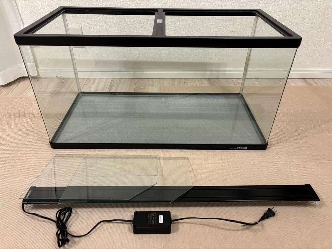 【はくめい】コトブキプログレ90cm曲げガラス水槽 【たのメル便送料込み】