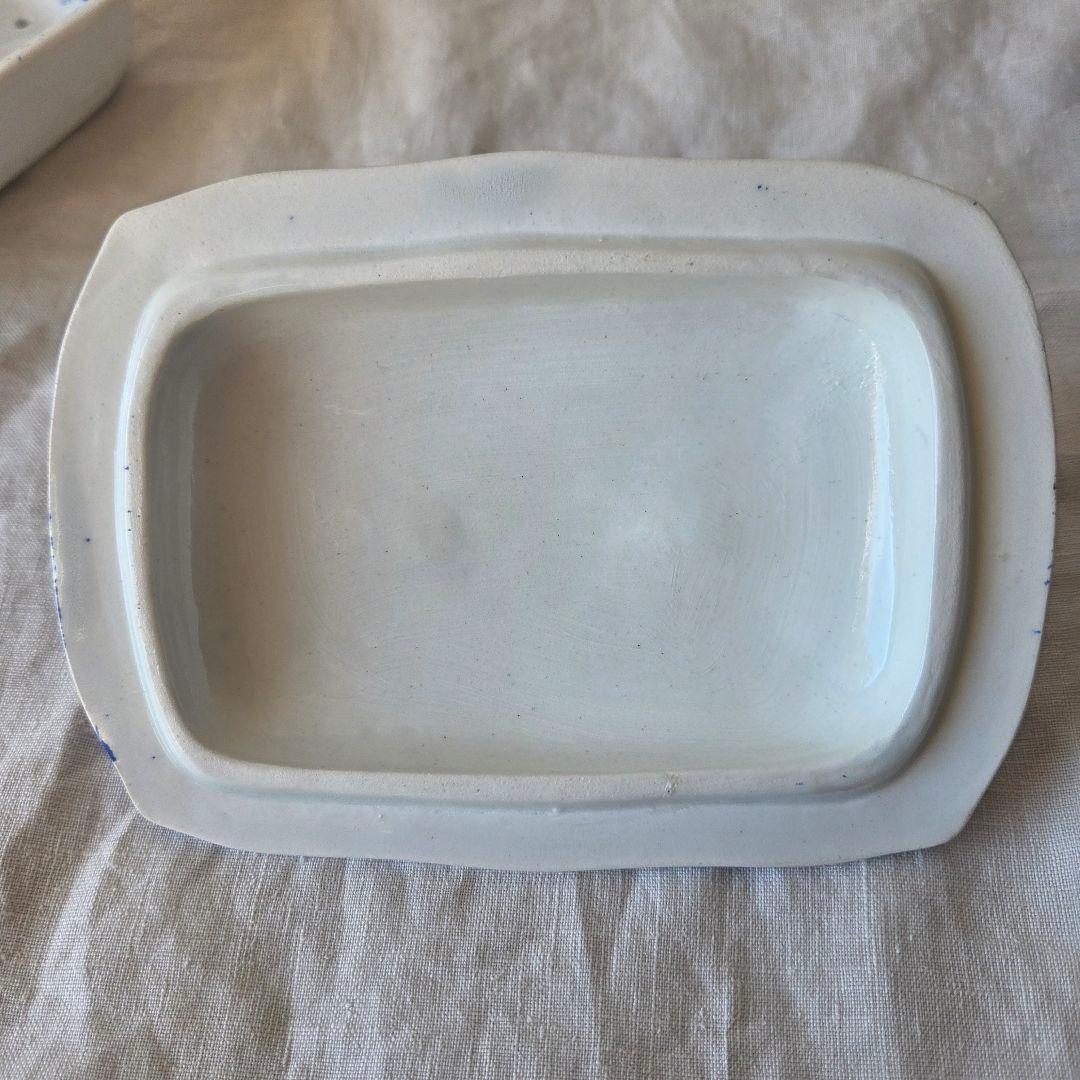 フランス　アンティーク　石鹸入れ