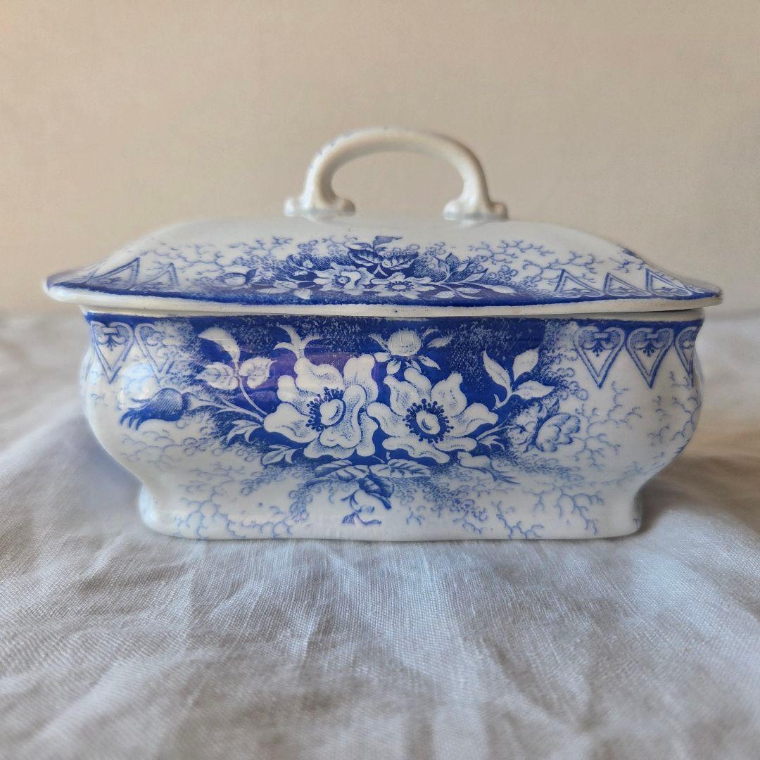 フランス　アンティーク　石鹸入れ