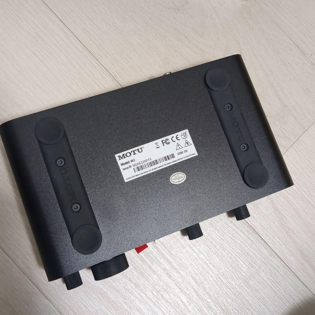 【美品/動作確認済み】MOTU M2　USBオーディオインターフェース