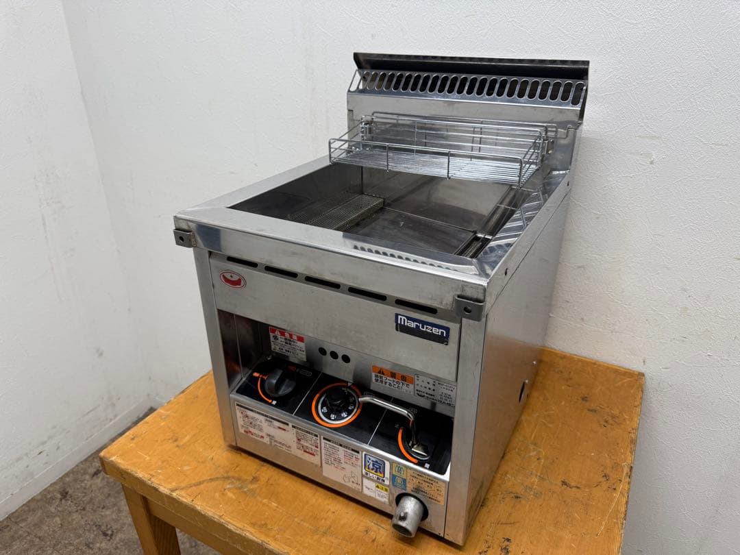 マルゼン　フライヤー　プロパンガス　２０２２年製　飲食店　MGF-C12TJ
