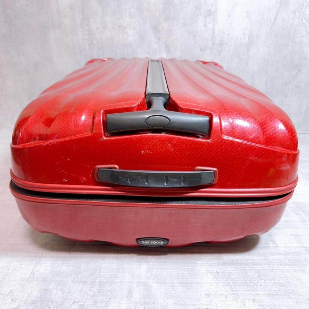 サムソナイト コスモライト 94L キャリー　赤　レッド　超軽量　旅行