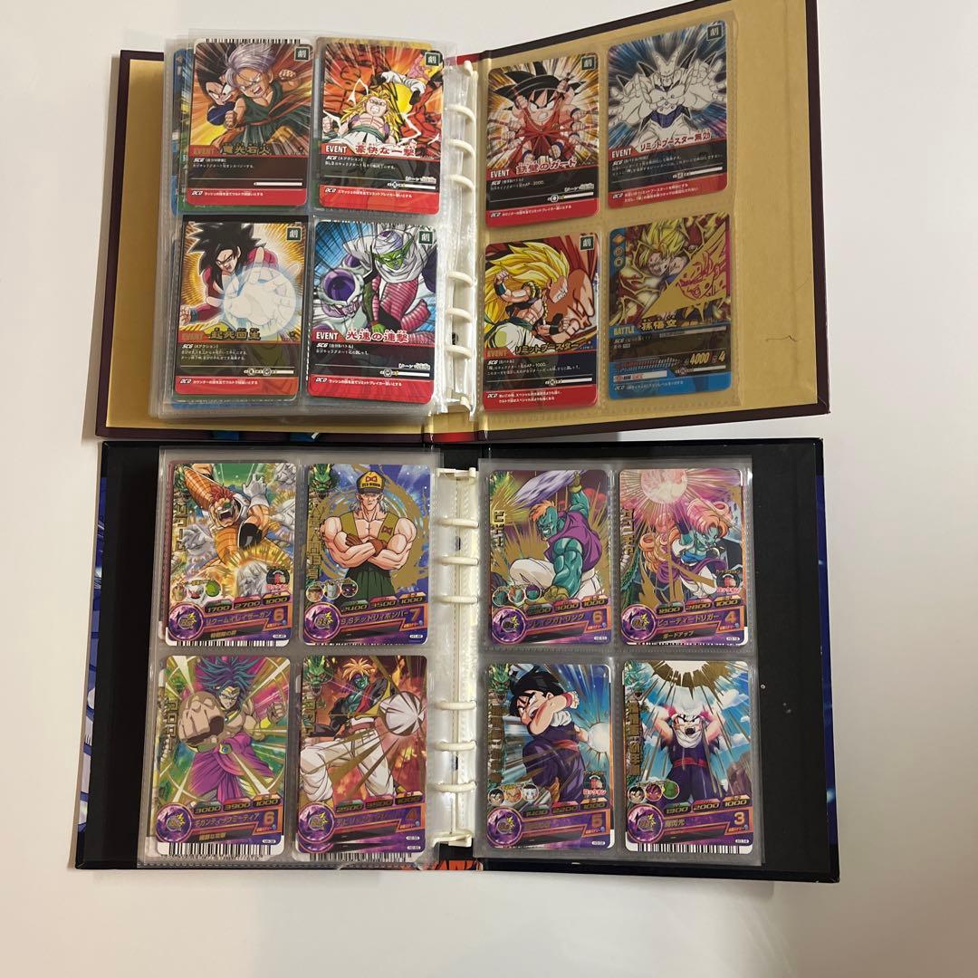 ドラゴンボールヒーローズ　爆裂インパクト　データカードダス引退品　バインダー付き