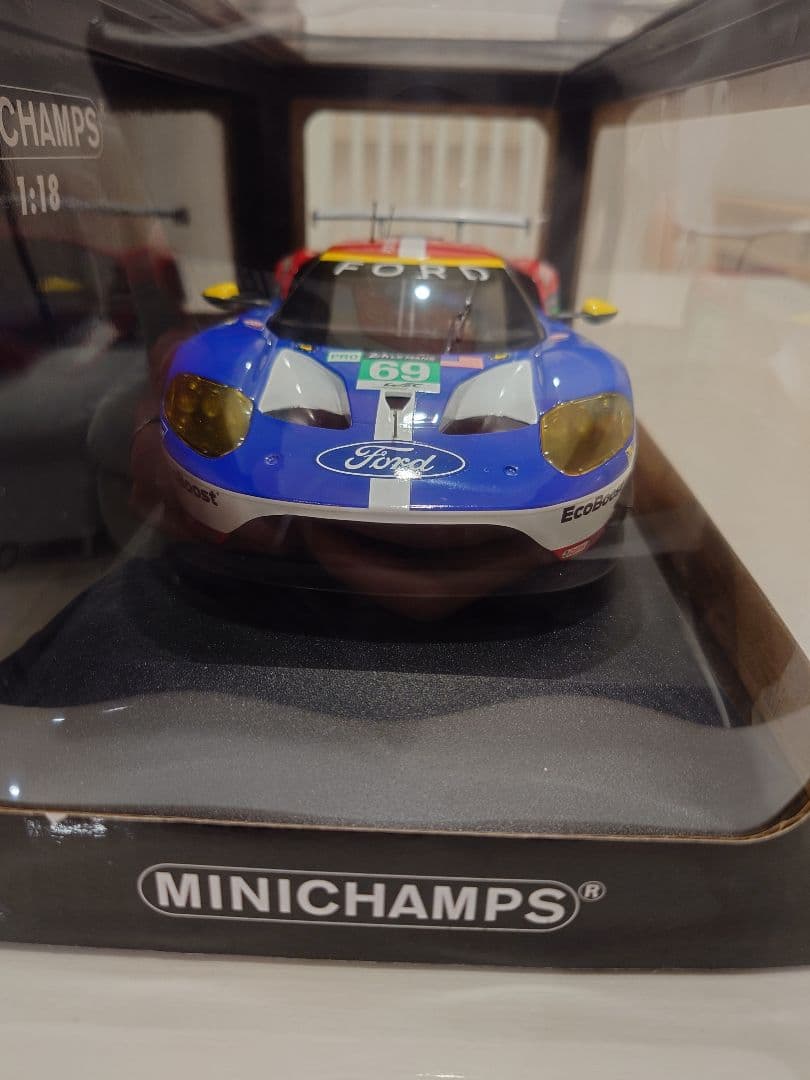 ミニチャンプス フォードGT 1/18 ル・マン24時間 2016