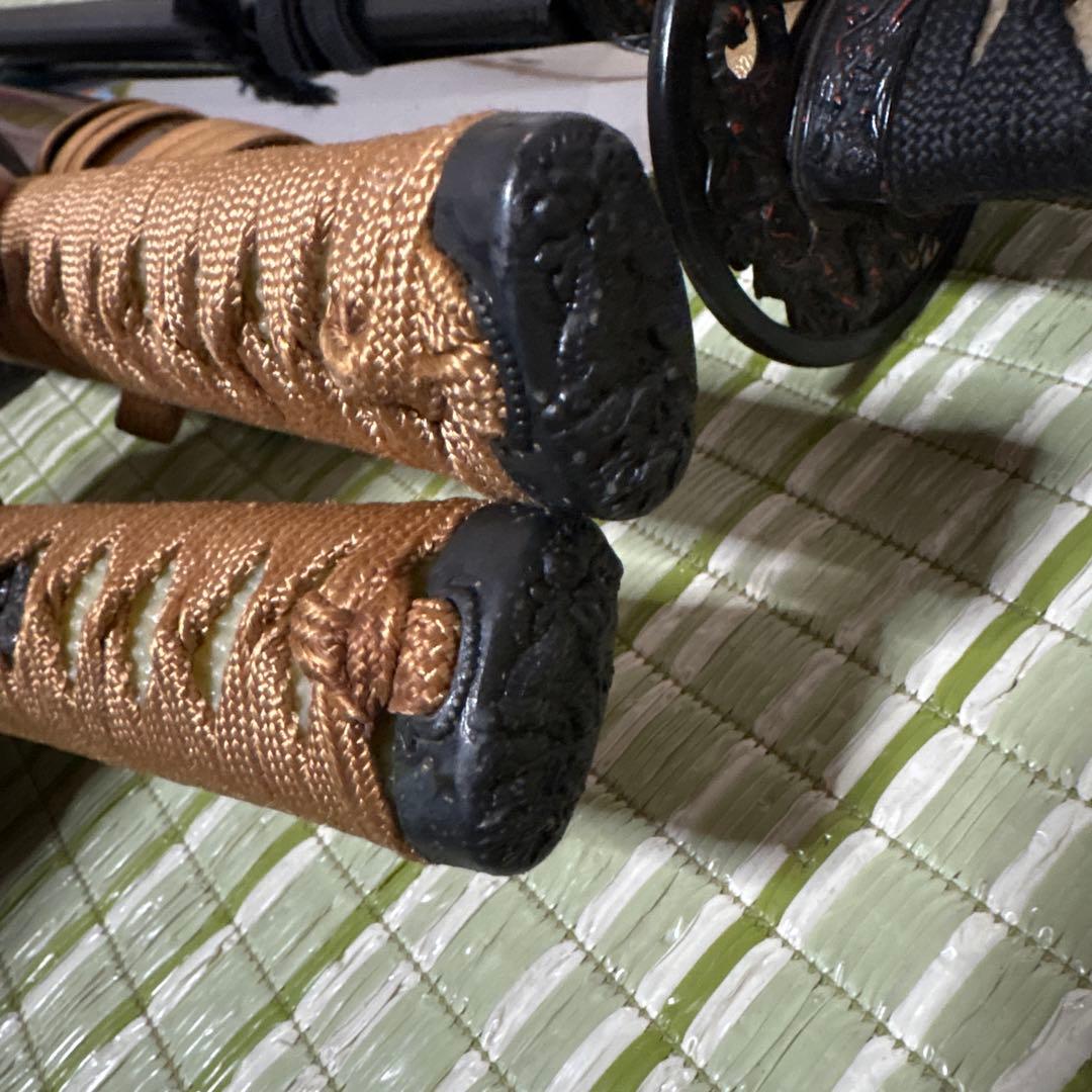 模造刀　模擬刀　武士　侍　伝統工芸　剣　ソード　太刀　小太刀　鞘　鍔　4本セット