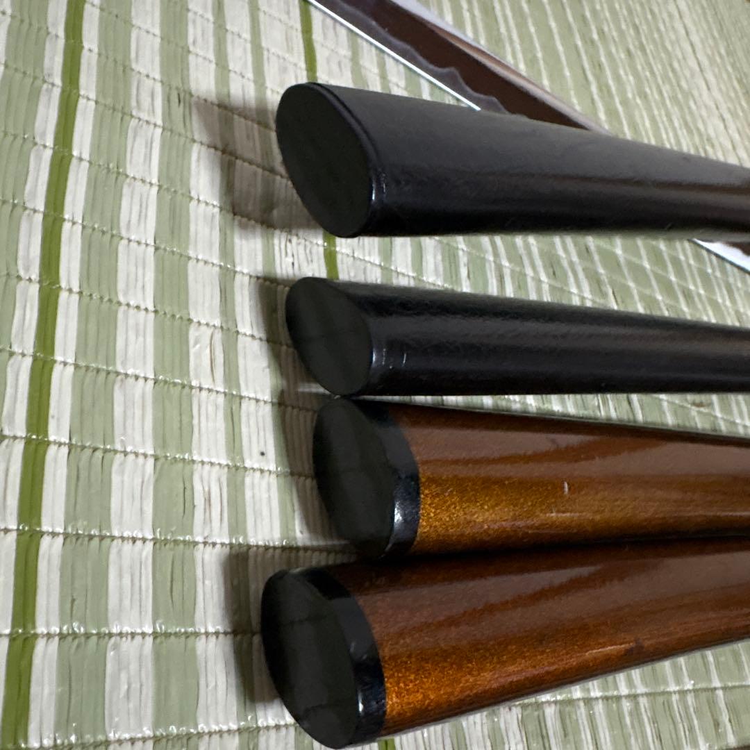 模造刀　模擬刀　武士　侍　伝統工芸　剣　ソード　太刀　小太刀　鞘　鍔　4本セット