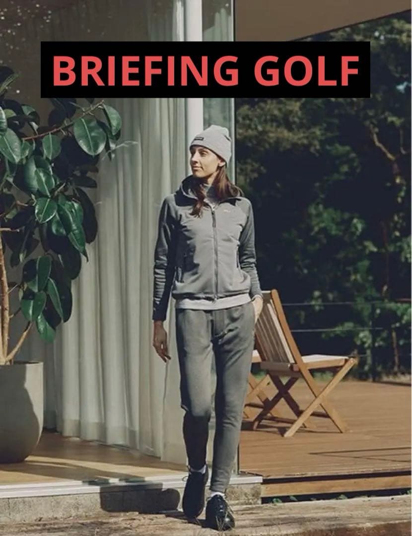 ブリーフィングBRIEFING WINDBLOCK PARKA グレー S