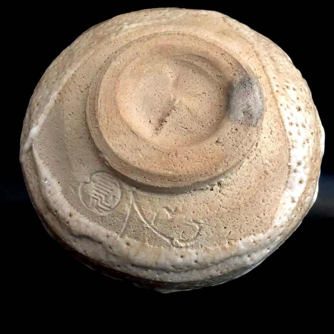 美しい古美術◆蔵からかなり古そうな雰囲気の良い志野焼の抹茶茶碗が出て来ました。