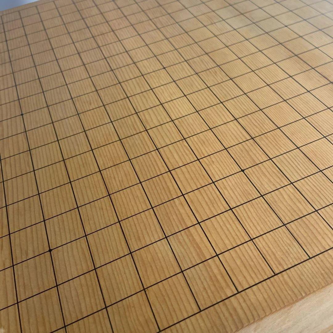 碁盤と碁石　￼ 455×425×305mm 足￼付き