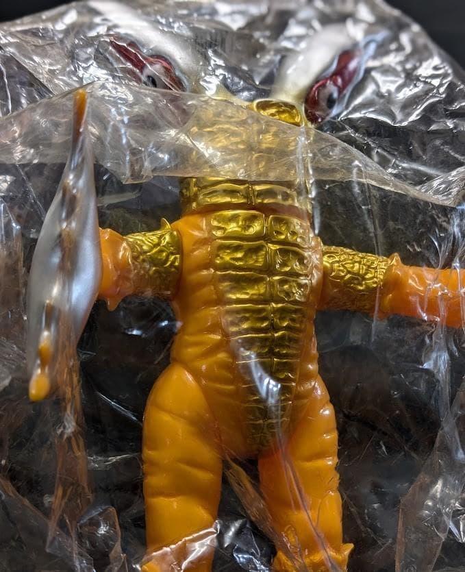 メタリノーム「キャプテンウルトラ」登場（ブルマァク復刻）未開封ソフビフィギュア