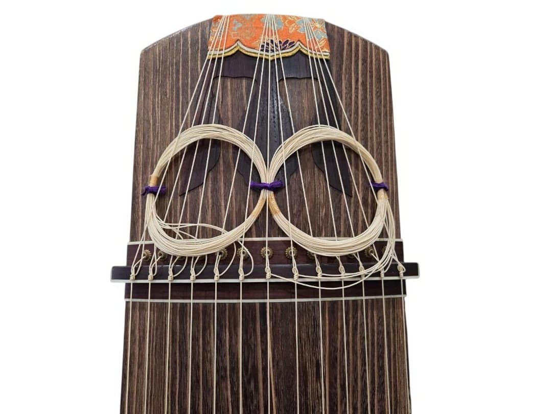 【美品】木製 13弦 筝 和楽器 183cm 0108-02