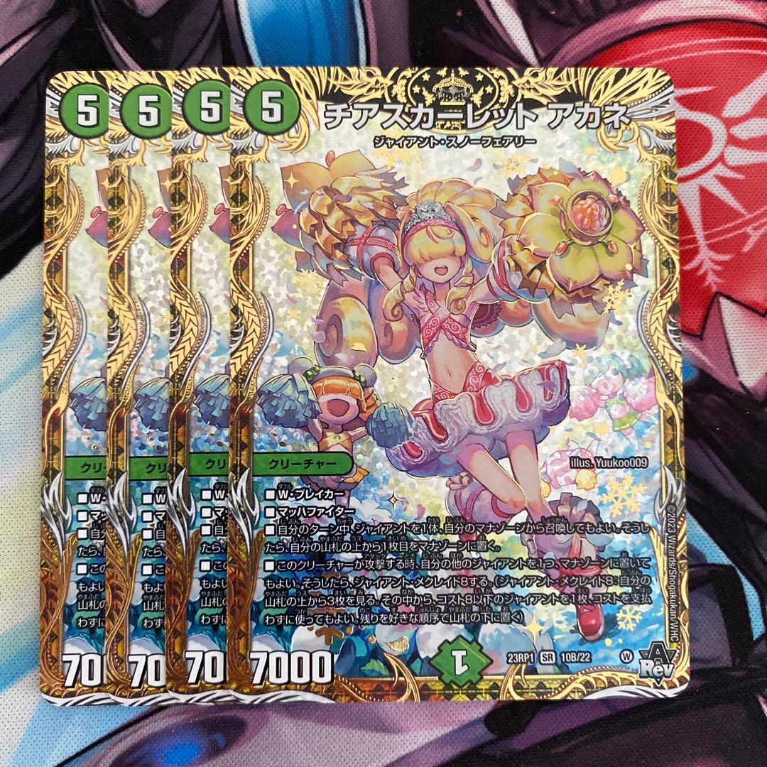 チアスカーレットアカネ B 4枚