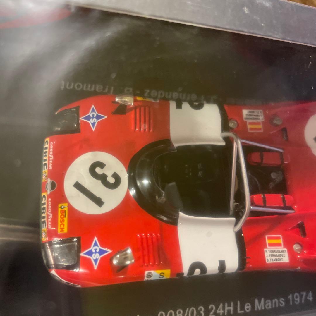 絶版　1/43 スパーク　ポルシェ　908/03 ルマン24時間　1974