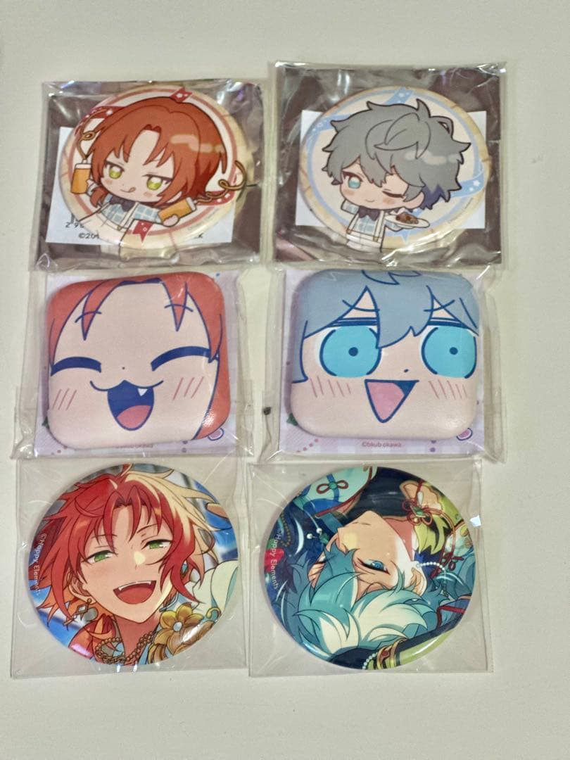 あんスタ　月永レオ　瀬名泉　缶バッジ