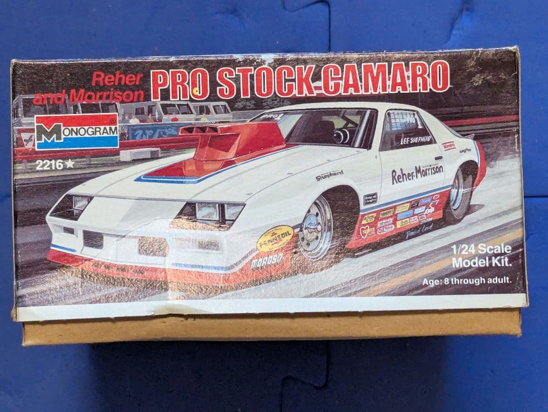 自動車 Monogram Pro Stock Camaro 1/24