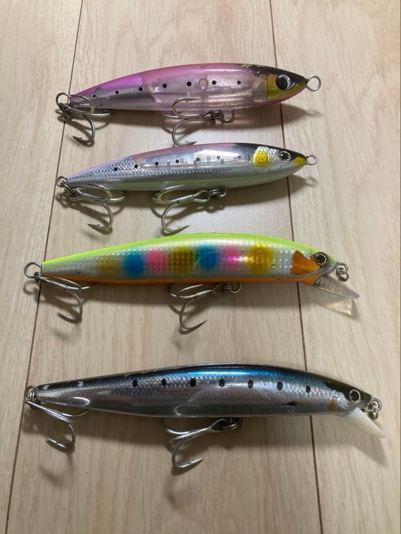 m*様 【値下げ】⭐︎青物⭐︎ロック⭐︎ダイペン⭐︎ミノー⭐︎シマノ⭐︎８個セッ