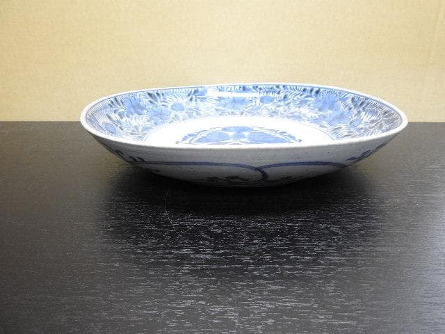 伊万里染付皿　MA340