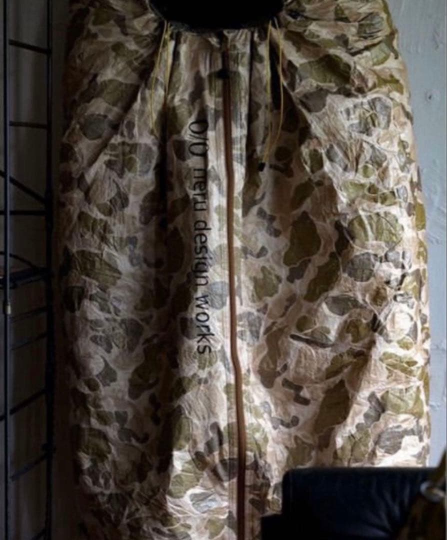 アウターシュラフ TOPOカモ neru design works