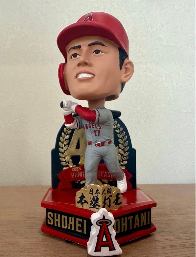【408体限定】 大谷翔平 ボブルヘッド エンゼルス 2023年 本塁打王記念