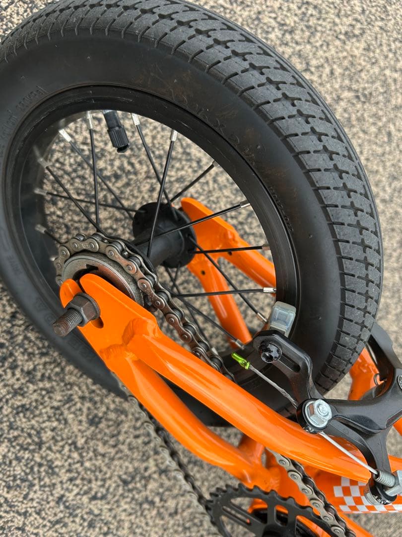 DURCUSONE RECTUS ダーカスワン オレンジ 14インチ子供用自転車