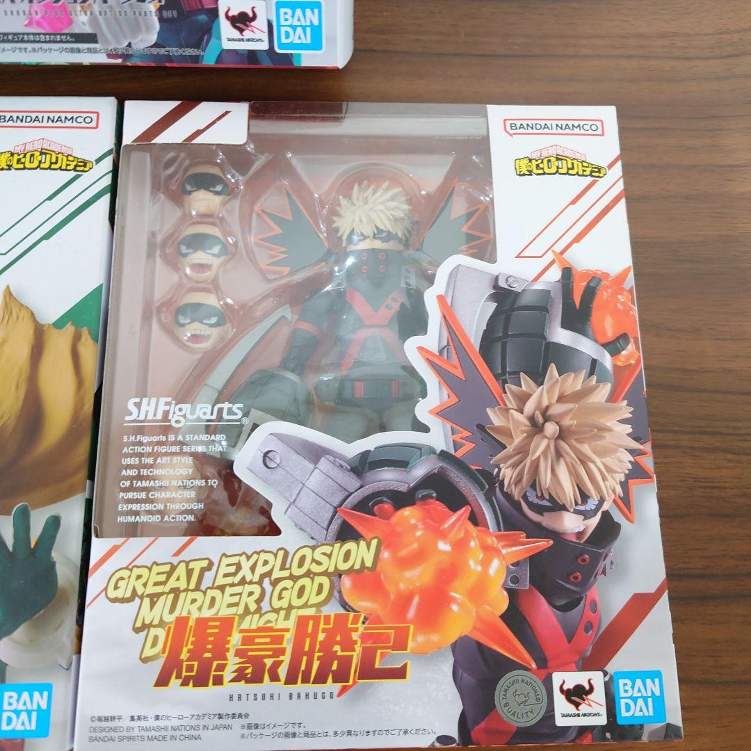 僕のヒーローアカデミア　S.H.F　緑谷出久　爆豪勝己　オプションパーツセット