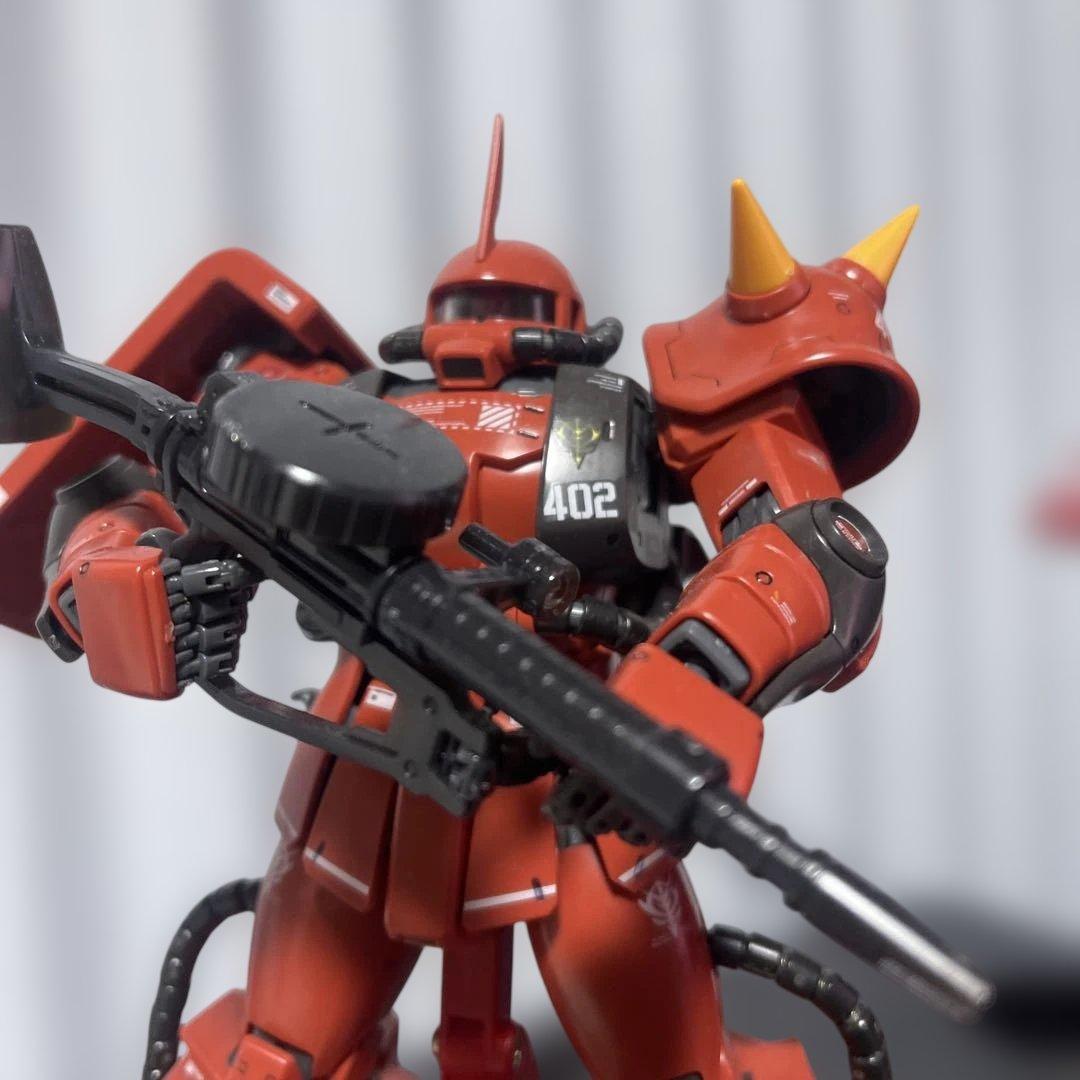 【美】MG1/100シャア専用ザクⅡ MGジョニーライデン専用ザクⅡ２体セット