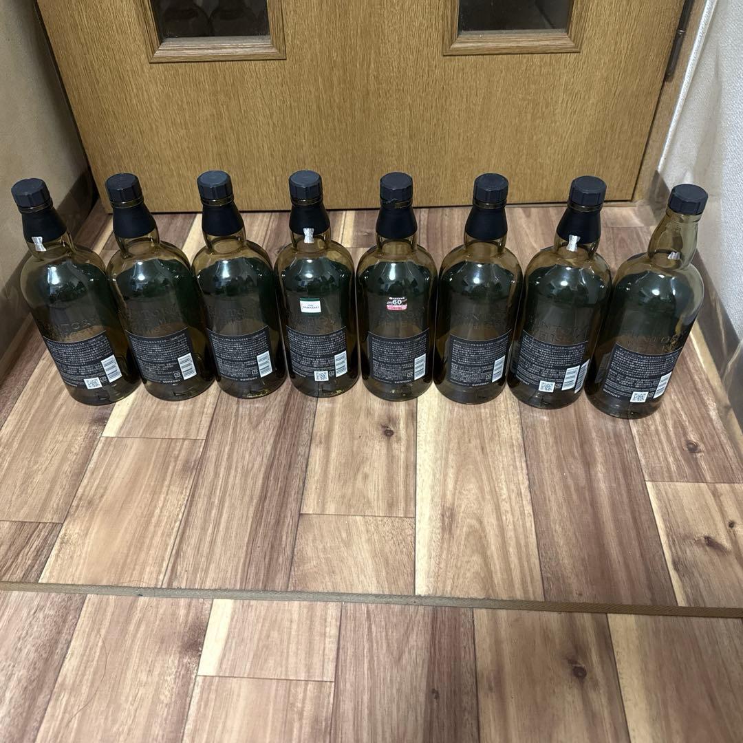 山崎18年 空瓶8本