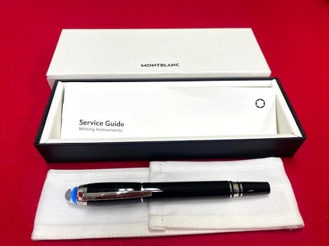 ほぼ未使用 モンブラン スターウォーカー プレシャスレジン F 万年筆 即送