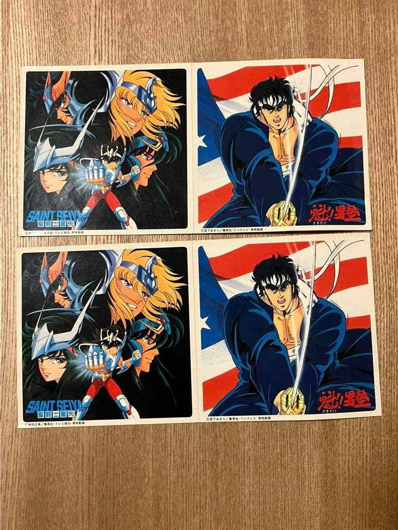 108 【激レア】　聖闘士星矢　男塾　シール　ステッカー