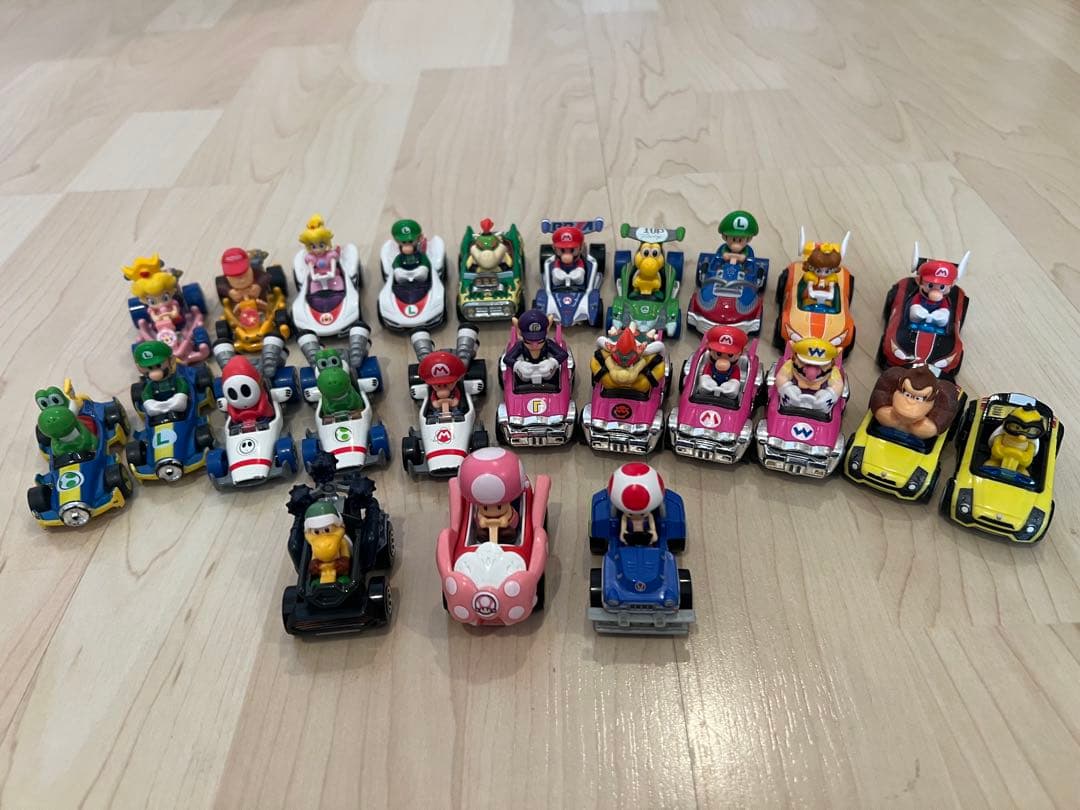 ホットウィール　まとめ売り　マリオカート　38台