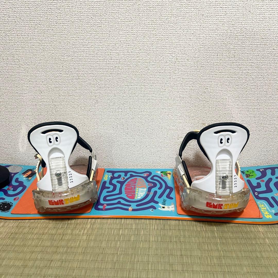 Burton キッズ スノーボード 80cm ビンディング付き 子供用